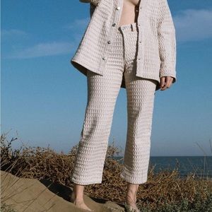 Aniela Parys - EFFY TROUSERS / WAFFLE